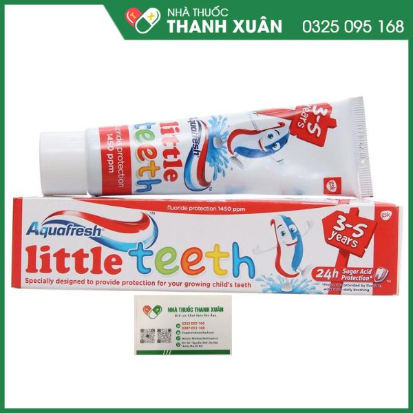 Kem đánh răng Aquafresh Little Teeth 